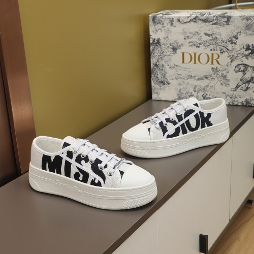 Cheap Christian Dior Casual Shoes For Women #1245821 Replica Wholesale [$88.00 USD] [ITEM#1245821] on Replica Christian Dior Casual Shoes