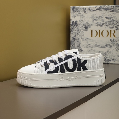 Cheap Christian Dior Casual Shoes For Women #1245821 Replica Wholesale [$88.00 USD] [ITEM#1245821] on Replica Christian Dior Casual Shoes