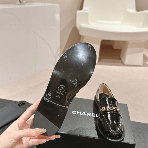 Cheap Chanel Leather Shoes For Women #1245852 Replica Wholesale [$115.00 USD] [ITEM#1245852] on Replica Chanel Leather Shoes