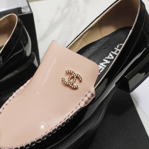 Cheap Chanel Leather Shoes For Women #1245867 Replica Wholesale [$100.00 USD] [ITEM#1245867] on Replica Chanel Leather Shoes