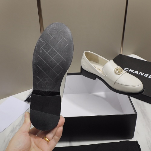 Cheap Chanel Leather Shoes For Women #1245878 Replica Wholesale [$96.00 USD] [ITEM#1245878] on Replica Chanel Leather Shoes