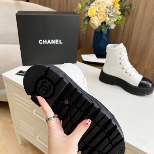 Cheap Chanel Boots For Women #1245897 Replica Wholesale [$105.00 USD] [ITEM#1245897] on Replica Chanel Boots