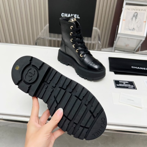 Cheap Chanel Boots For Women #1245904 Replica Wholesale [$105.00 USD] [ITEM#1245904] on Replica Chanel Boots