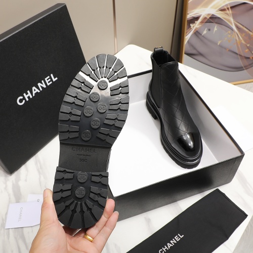 Cheap Chanel Boots For Women #1245915 Replica Wholesale [$112.00 USD] [ITEM#1245915] on Replica Chanel Boots