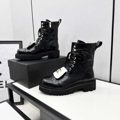 Cheap Chanel Boots For Women #1245932 Replica Wholesale [$132.00 USD] [ITEM#1245932] on Replica Chanel Boots