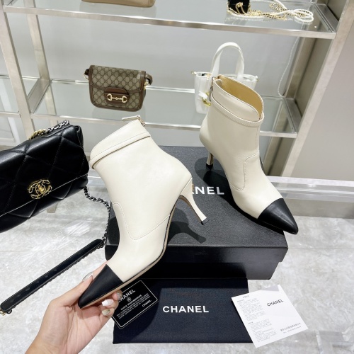 Cheap Chanel Boots For Women #1245937 Replica Wholesale [$115.00 USD] [ITEM#1245937] on Replica Chanel Boots