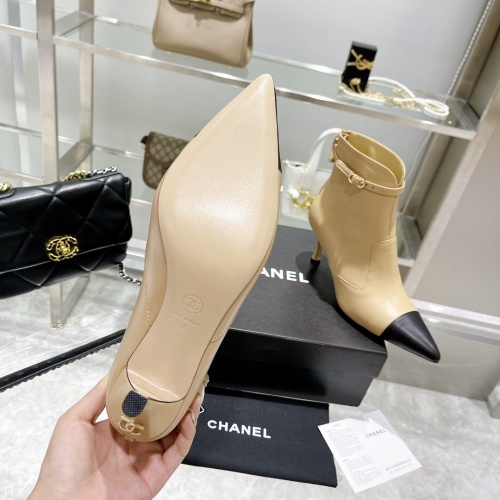 Cheap Chanel Boots For Women #1245938 Replica Wholesale [$115.00 USD] [ITEM#1245938] on Replica Chanel Boots