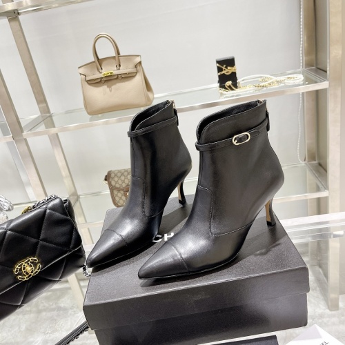 Cheap Chanel Boots For Women #1245939 Replica Wholesale [$115.00 USD] [ITEM#1245939] on Replica Chanel Boots