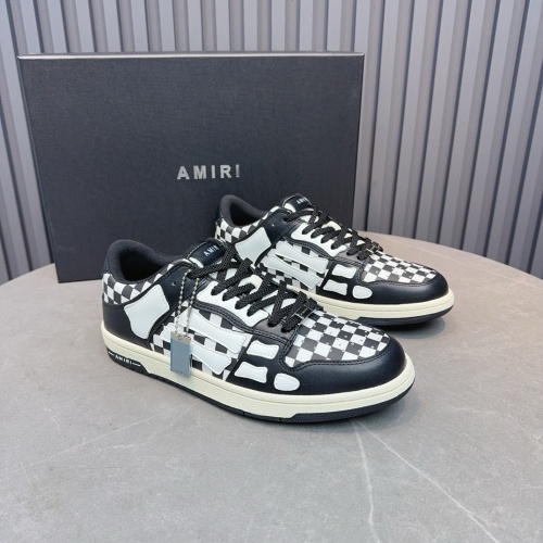 Cheap Amiri Casual Shoes For Women #1245941 Replica Wholesale [$112.00 USD] [ITEM#1245941] on Replica Amiri Casual Shoes