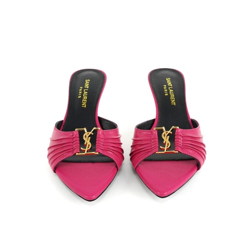 Cheap Yves Saint Laurent YSL Slippers For Women #1245966 Replica Wholesale [$85.00 USD] [ITEM#1245966] on Replica Yves Saint Laurent YSL Slippers