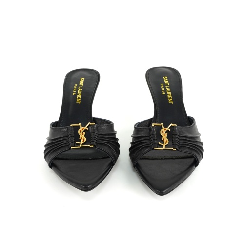 Cheap Yves Saint Laurent YSL Slippers For Women #1245971 Replica Wholesale [$85.00 USD] [ITEM#1245971] on Replica Yves Saint Laurent YSL Slippers