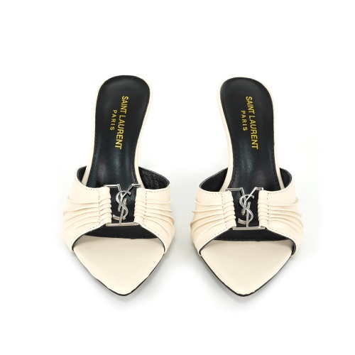 Cheap Yves Saint Laurent YSL Slippers For Women #1245986 Replica Wholesale [$85.00 USD] [ITEM#1245986] on Replica Yves Saint Laurent YSL Slippers