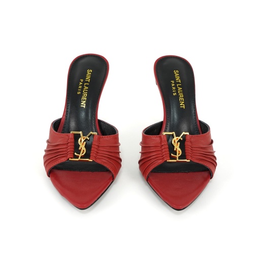 Cheap Yves Saint Laurent YSL Slippers For Women #1245996 Replica Wholesale [$85.00 USD] [ITEM#1245996] on Replica Yves Saint Laurent YSL Slippers