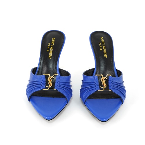 Cheap Yves Saint Laurent YSL Slippers For Women #1245997 Replica Wholesale [$85.00 USD] [ITEM#1245997] on Replica Yves Saint Laurent YSL Slippers