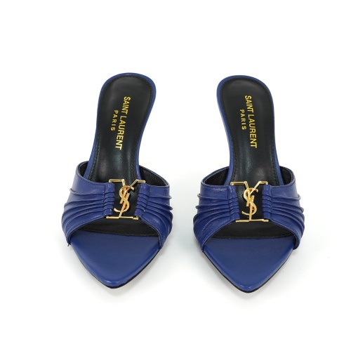 Cheap Yves Saint Laurent YSL Slippers For Women #1245999 Replica Wholesale [$85.00 USD] [ITEM#1245999] on Replica Yves Saint Laurent YSL Slippers