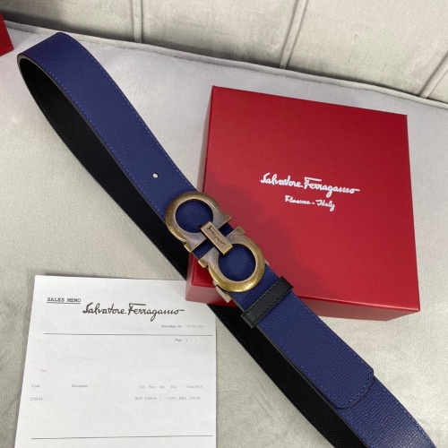 Cheap Salvatore Ferragamo AAA Quality Belts For Men #1246063 Replica Wholesale [$56.00 USD] [ITEM#1246063] on Replica Salvatore Ferragamo AAA Quality Belts