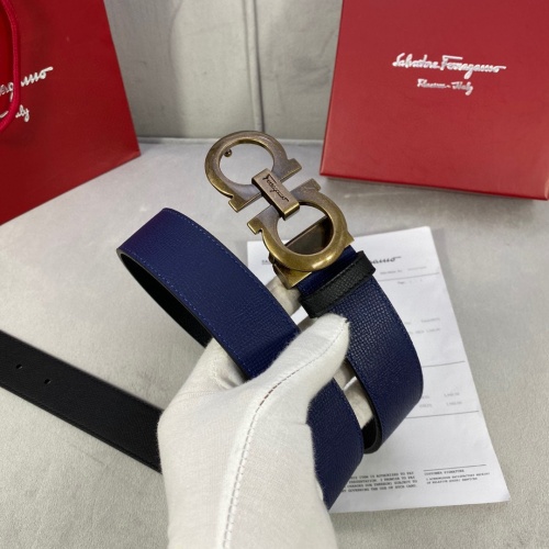 Cheap Salvatore Ferragamo AAA Quality Belts For Men #1246063 Replica Wholesale [$56.00 USD] [ITEM#1246063] on Replica Salvatore Ferragamo AAA Quality Belts