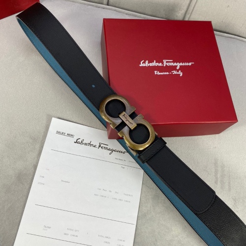 Cheap Salvatore Ferragamo AAA Quality Belts For Men #1246064 Replica Wholesale [$56.00 USD] [ITEM#1246064] on Replica Salvatore Ferragamo AAA Quality Belts