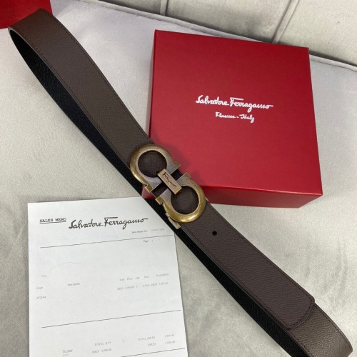 Cheap Salvatore Ferragamo AAA Quality Belts For Men #1246068 Replica Wholesale [$56.00 USD] [ITEM#1246068] on Replica Salvatore Ferragamo AAA Quality Belts