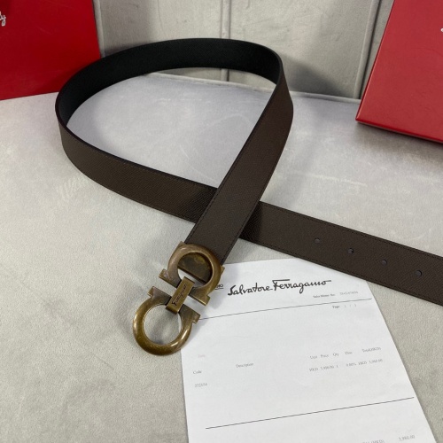 Cheap Salvatore Ferragamo AAA Quality Belts For Men #1246068 Replica Wholesale [$56.00 USD] [ITEM#1246068] on Replica Salvatore Ferragamo AAA Quality Belts