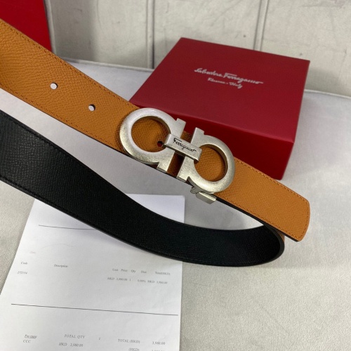 Cheap Salvatore Ferragamo AAA Quality Belts For Men #1246071 Replica Wholesale [$56.00 USD] [ITEM#1246071] on Replica Salvatore Ferragamo AAA Quality Belts