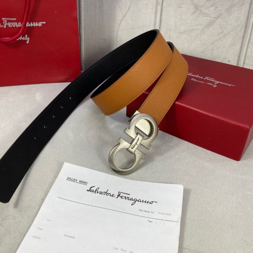 Cheap Salvatore Ferragamo AAA Quality Belts For Men #1246071 Replica Wholesale [$56.00 USD] [ITEM#1246071] on Replica Salvatore Ferragamo AAA Quality Belts