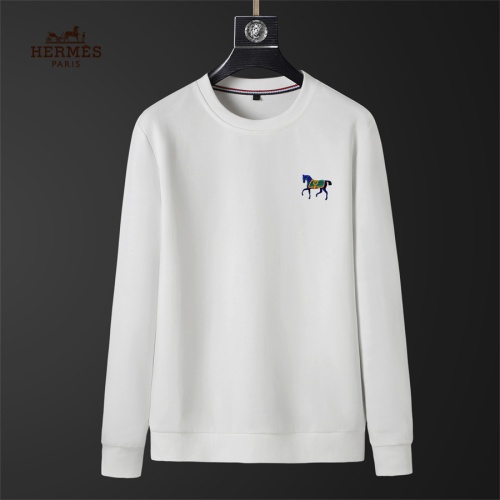 Cheap Hermes Hoodies Long Sleeved For Men #1246075 Replica Wholesale [$40.00 USD] [ITEM#1246075] on Replica Hermes Hoodies