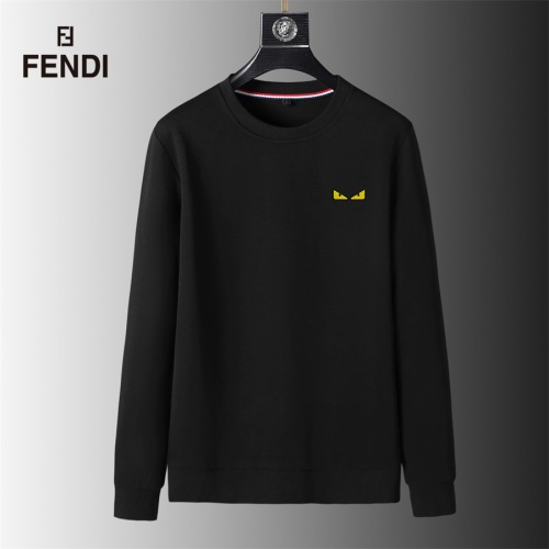 Cheap Fendi Hoodies Long Sleeved For Men #1246080 Replica Wholesale [$40.00 USD] [ITEM#1246080] on Replica Fendi Hoodies