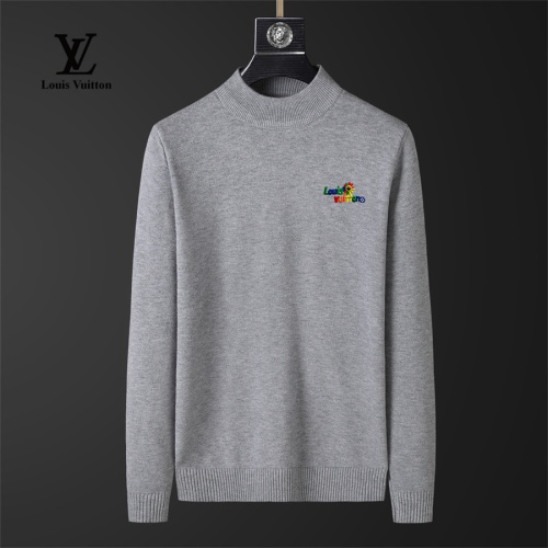 Cheap Louis Vuitton LV Sweaters Long Sleeved For Men #1246125 Replica Wholesale [$39.00 USD] [ITEM#1246125] on Replica Louis Vuitton LV Sweaters