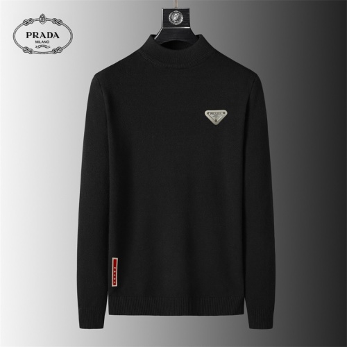 Cheap Prada Sweater Long Sleeved For Men #1246219 Replica Wholesale [$39.00 USD] [ITEM#1246219] on Replica Prada Sweater