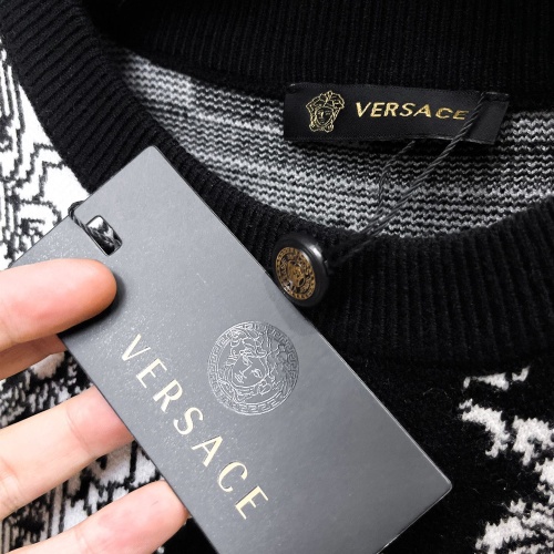 Cheap Versace Sweaters Long Sleeved For Men #1246220 Replica Wholesale [$72.00 USD] [ITEM#1246220] on Replica Versace Sweaters