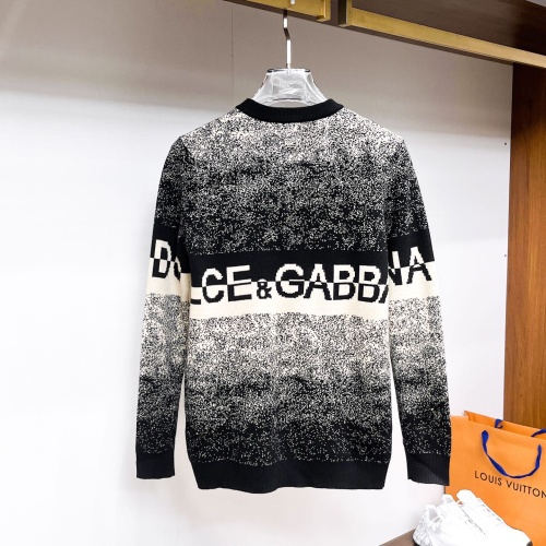 Cheap Dolce &amp; Gabbana D&amp;G Sweaters Long Sleeved For Men #1246228 Replica Wholesale [$72.00 USD] [ITEM#1246228] on Replica Dolce &amp; Gabbana D&amp;G Sweaters