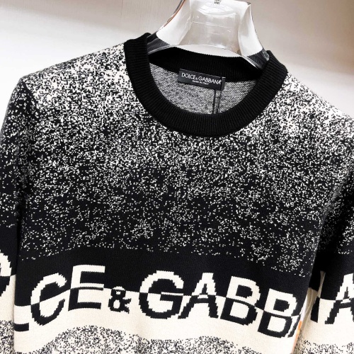 Cheap Dolce &amp; Gabbana D&amp;G Sweaters Long Sleeved For Men #1246228 Replica Wholesale [$72.00 USD] [ITEM#1246228] on Replica Dolce &amp; Gabbana D&amp;G Sweaters