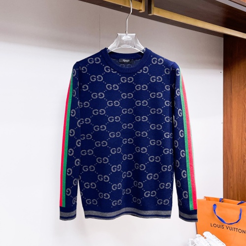 Cheap Gucci Sweaters Long Sleeved For Men #1246250 Replica Wholesale [$72.00 USD] [ITEM#1246250] on Replica Gucci Sweaters