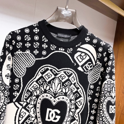 Cheap Dolce &amp; Gabbana D&amp;G Sweaters Long Sleeved For Men #1246264 Replica Wholesale [$72.00 USD] [ITEM#1246264] on Replica Dolce &amp; Gabbana D&amp;G Sweaters