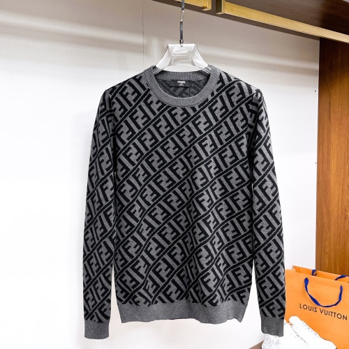 Cheap Fendi Sweaters Long Sleeved For Men #1246266 Replica Wholesale [$72.00 USD] [ITEM#1246266] on Replica Fendi Sweaters