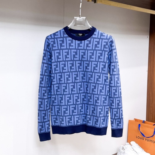 Cheap Fendi Sweaters Long Sleeved For Men #1246267 Replica Wholesale [$72.00 USD] [ITEM#1246267] on Replica Fendi Sweaters