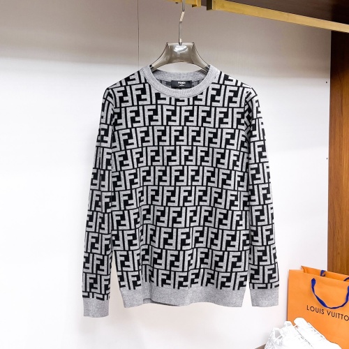 Cheap Fendi Sweaters Long Sleeved For Men #1246268 Replica Wholesale [$72.00 USD] [ITEM#1246268] on Replica Fendi Sweaters