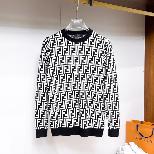 Cheap Fendi Sweaters Long Sleeved For Men #1246269 Replica Wholesale [$72.00 USD] [ITEM#1246269] on Replica Fendi Sweaters