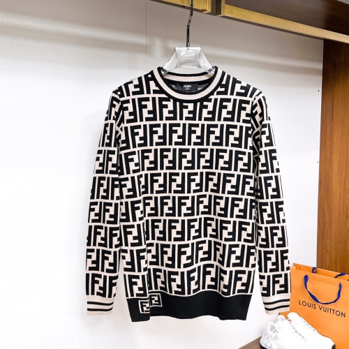 Cheap Fendi Sweaters Long Sleeved For Men #1246270 Replica Wholesale [$72.00 USD] [ITEM#1246270] on Replica Fendi Sweaters