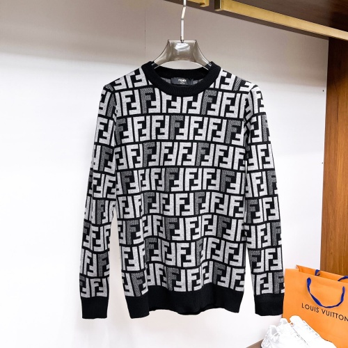 Cheap Fendi Sweaters Long Sleeved For Men #1246282 Replica Wholesale [$72.00 USD] [ITEM#1246282] on Replica Fendi Sweaters