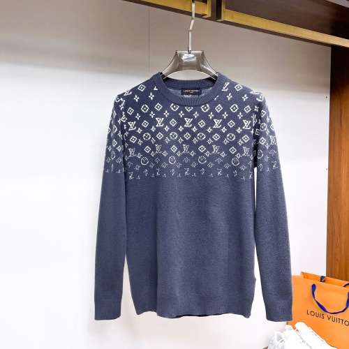 Cheap Louis Vuitton LV Sweaters Long Sleeved For Men #1246287 Replica Wholesale [$72.00 USD] [ITEM#1246287] on Replica Louis Vuitton LV Sweaters