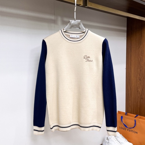 Cheap Christian Dior Sweaters Long Sleeved For Men #1246291 Replica Wholesale [$72.00 USD] [ITEM#1246291] on Replica Christian Dior Sweaters