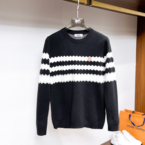 Cheap Hermes Sweaters Long Sleeved For Men #1246294 Replica Wholesale [$72.00 USD] [ITEM#1246294] on Replica Hermes Sweaters