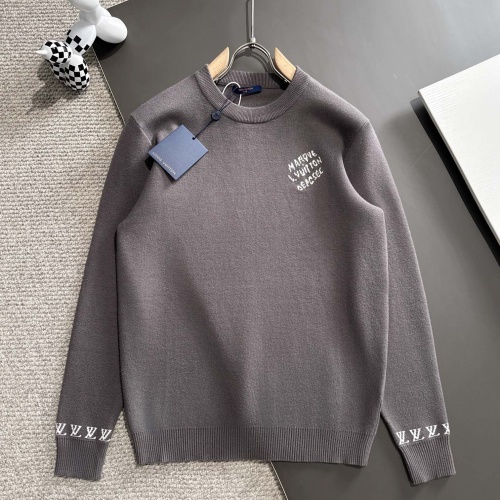 Cheap Louis Vuitton LV Sweaters Long Sleeved For Unisex #1246304 Replica Wholesale [$68.00 USD] [ITEM#1246304] on Replica Louis Vuitton LV Sweaters