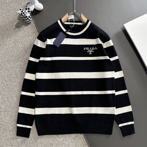 Cheap Prada Sweater Long Sleeved For Unisex #1246306 Replica Wholesale [$68.00 USD] [ITEM#1246306] on Replica Prada Sweater