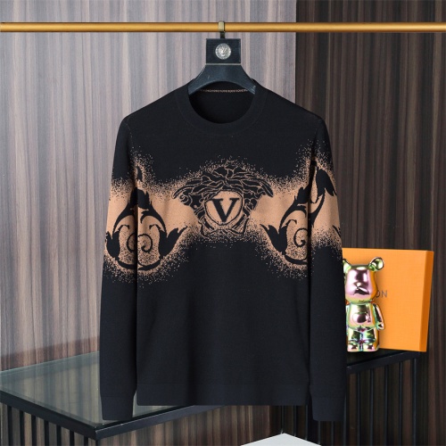 Cheap Versace Sweaters Long Sleeved For Men #1246329 Replica Wholesale [$48.00 USD] [ITEM#1246329] on Replica Versace Sweaters