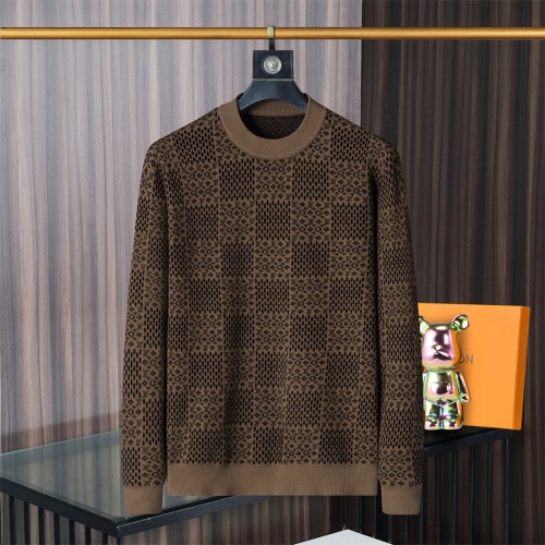 Cheap Louis Vuitton LV Sweaters Long Sleeved For Men #1246331 Replica Wholesale [$48.00 USD] [ITEM#1246331] on Replica Louis Vuitton LV Sweaters