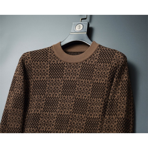 Cheap Louis Vuitton LV Sweaters Long Sleeved For Men #1246331 Replica Wholesale [$48.00 USD] [ITEM#1246331] on Replica Louis Vuitton LV Sweaters