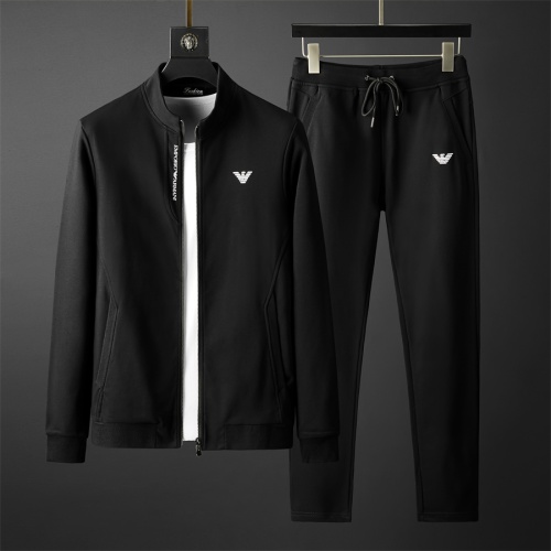 Cheap Armani Tracksuits Long Sleeved For Men #1246353 Replica Wholesale [$85.00 USD] [ITEM#1246353] on Replica Armani Tracksuits